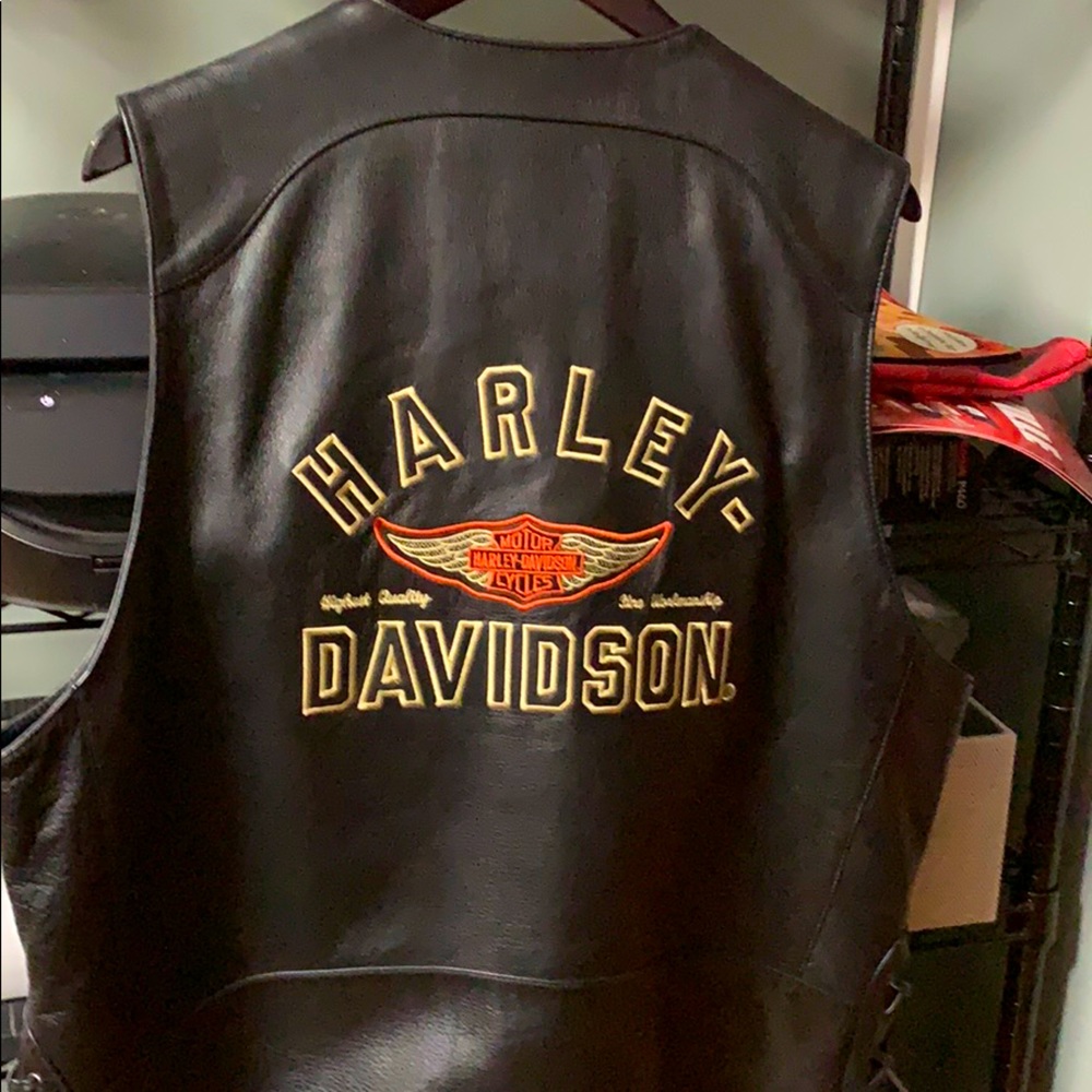 Harley Davidson riding vest